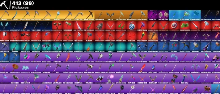 F1308 234 Shop, 554 Skins, OG, Save the World, Lifetime Mail, 413 Pickaxes (G)